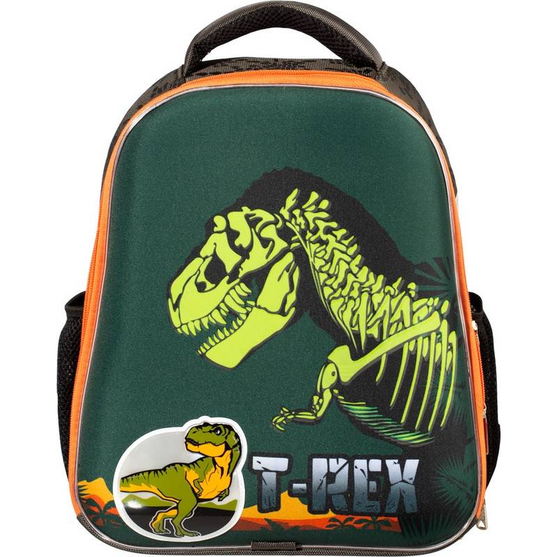 Ранец №1 School анатомический Basic T-Rex (неоновая подсветка корпуса на пульте д/у) 975128