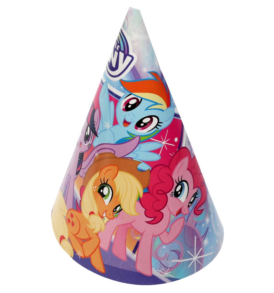 Праздничные колпачки Мой маленький пони, 6 шт. арт BH-60368-MLP