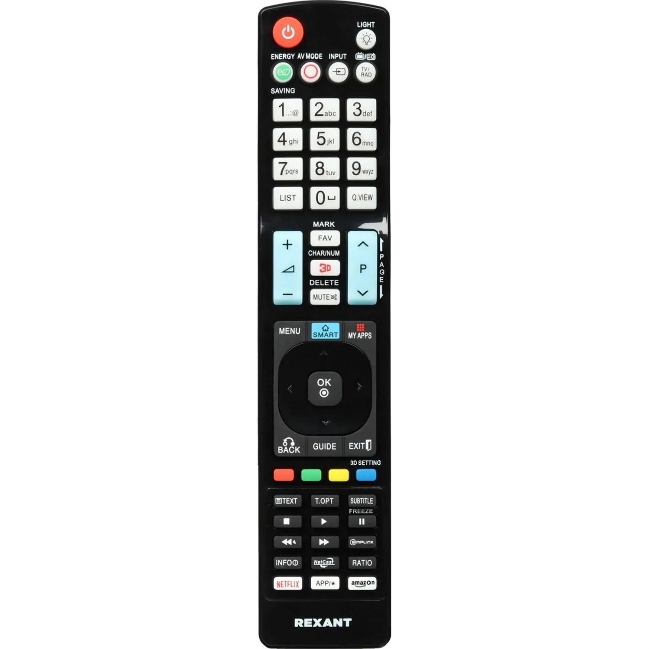 Пульт ДУ REXANT универс. д/ТВ LG с функ. SMART TV (ST-03) (38-0002) 2380001