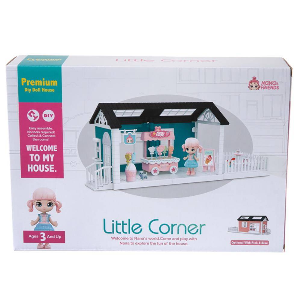 Игровой набор Модульный домик (собери сам) 3 секции, гардеробная AbToys WZ-11411