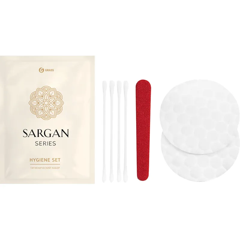 Набор косметический гигиенический Sargan (флоу-пак) 300шт/наб Grass 1916721 HR-0031