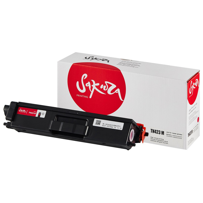 Картридж лазерный SAKURA TN-423M пур. для Brother HL-8260/DCP-8400 1605003 SATN423M