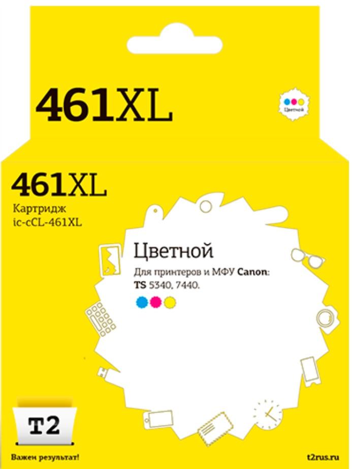Картридж струйный T2 CL-461 XL (IC-CCL461XL) цв.для Canon PIXMA TS5340/7740 1713263