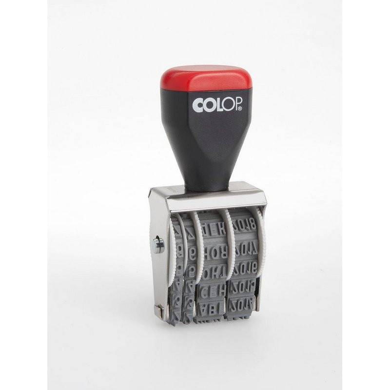 Датер ручной Colop 04000 (месяц обозначается буквами, 4 мм) 218994