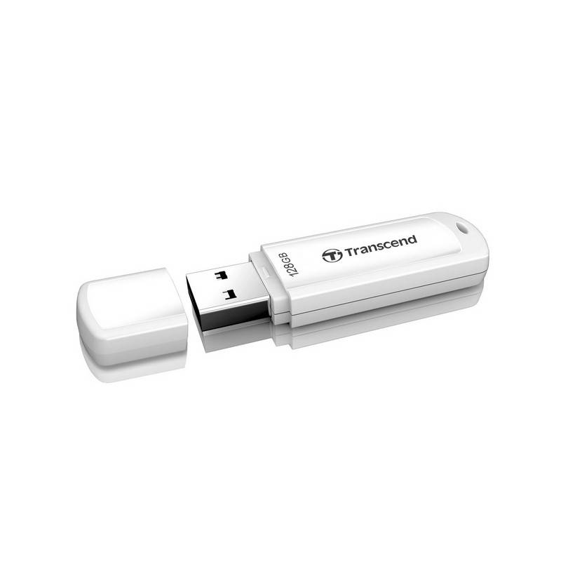 Флеш-память Transcend JetFlash 730, 128Gb, USB 3.1 G1, бел, TS128GJF730 1206080