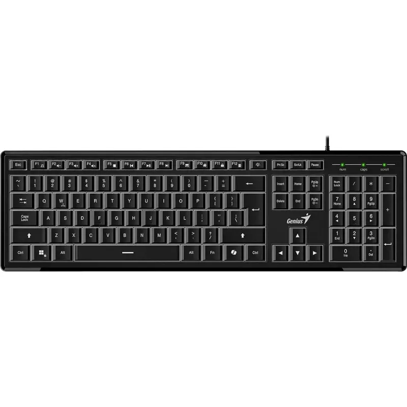 Клавиатура Genius проводн. SlimStar 820 черный 2317085 31310055402