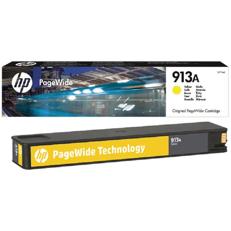 Картридж струйный HP 913A F6T79AE жел. для PW Pro 352/377/477/452/577/552 628691