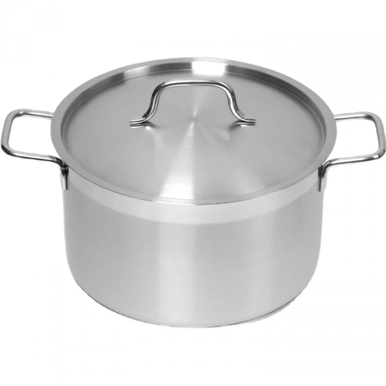 Кастрюля 5л нерж.тройное дно d=235 h=130,с кр.серияSatin LUXSTAHL кт3156 1806872 кт3156 