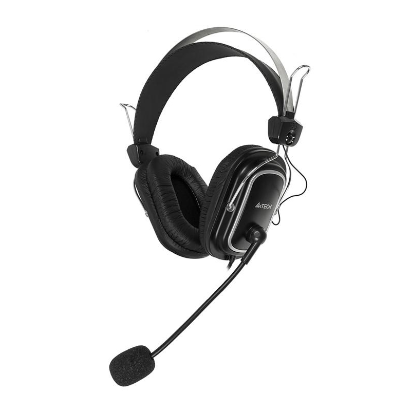 Гарнитура A4Tech HS-50 черный 2.4м мониторные 1557544 567950
