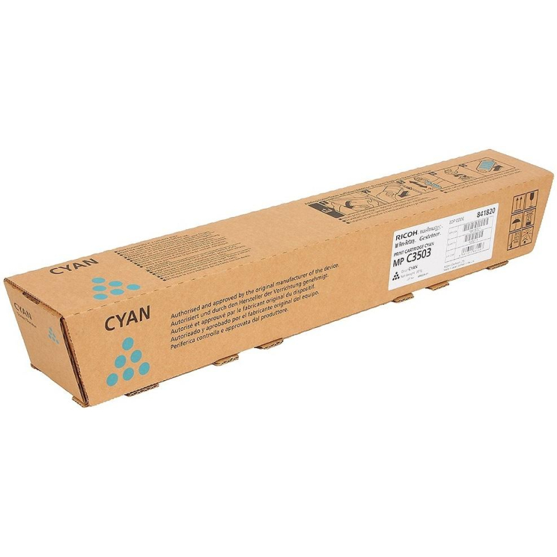 Тонер-картридж Ricoh MPC3503 (841820) гол. для MP C30 03SP 623905