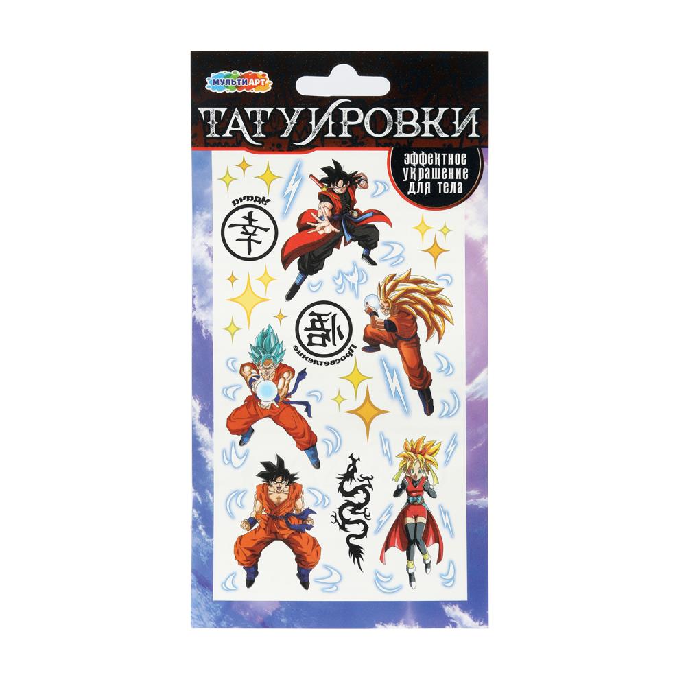Тату "Дрегон Вол", 1 лист MultiArt TATTOO-117301 (200)