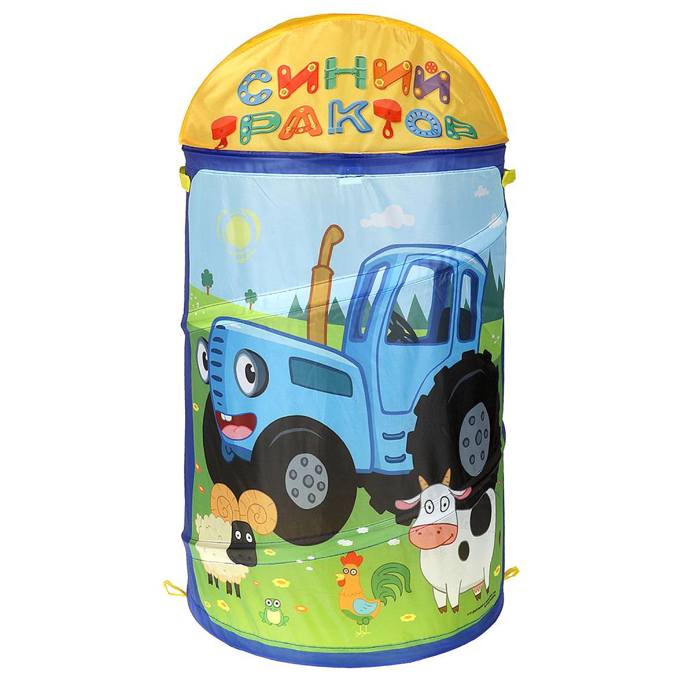 Корзина для игрушек Синий Трактор Играем Вместе XDP-17924-R (24)