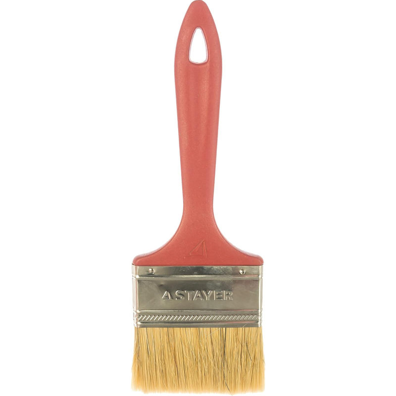 Кисть плоская STAYER UNIVERSAL-MASTER, натуральная щетина, 75мм 0107-75-Z01 1713563 0107-75_z01