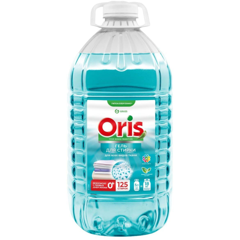 Профхим д/стирки гель универсальный конц Grass/ORIS, 5л 1894476 125901