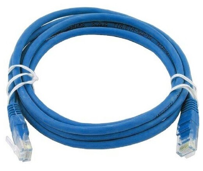 Патч-корд ExeGate UTP-RJ45-RJ45-C6-2M-BL, cat.6, 2м, синий <EX282030RUS 1470003