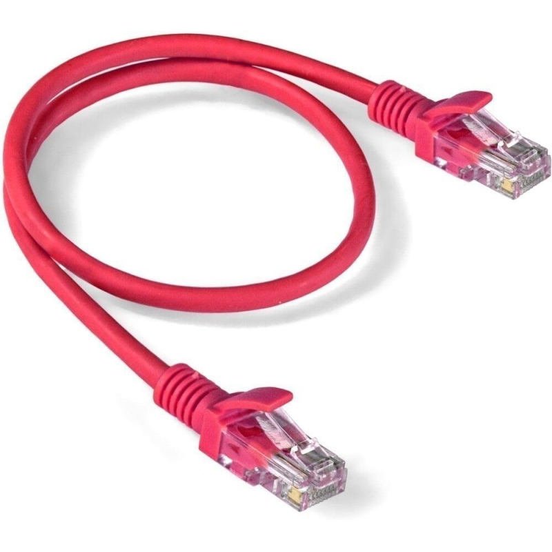 Патч-корд ExeGate UTP-RJ45-RJ45-5e-1,5M-RD, 5e, 1.5м, красный <EX258670RUS 1469965