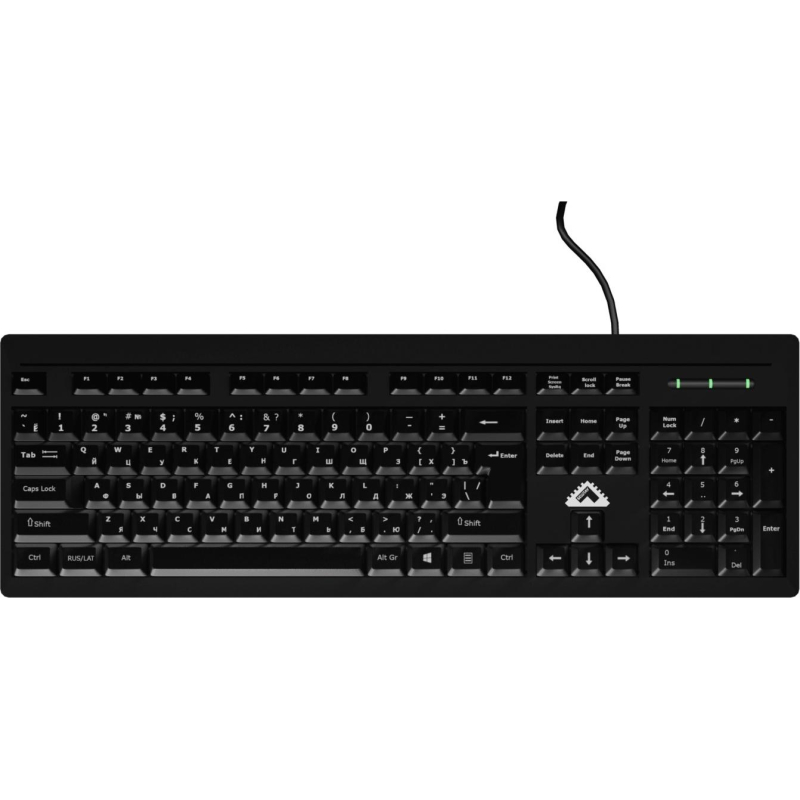 Клавиатура проводная БЕШТАУ КЛ104РУ 104 клавиши, USB, 1,8м, KЛ104PY/TВ 1874424 KЛ104PY/TB