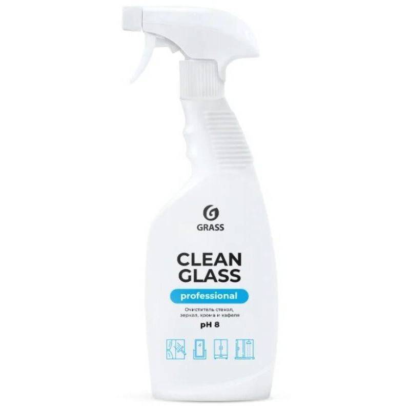 Профхим д/стекл-зеркал поверхностей Grass/Clean Glass PROF, 0,6л_т/р 1313053