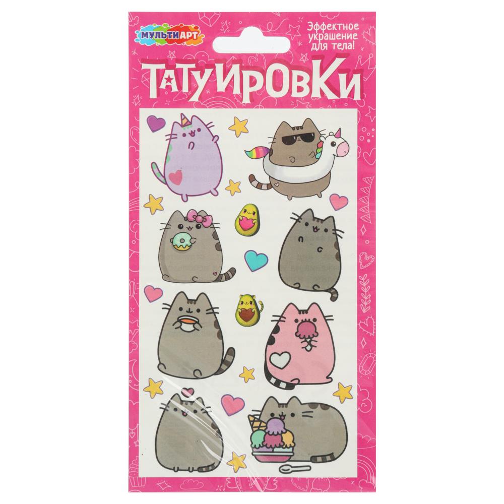 Тату, 1 лист "Пушин" MultiArt TATTOO-126692