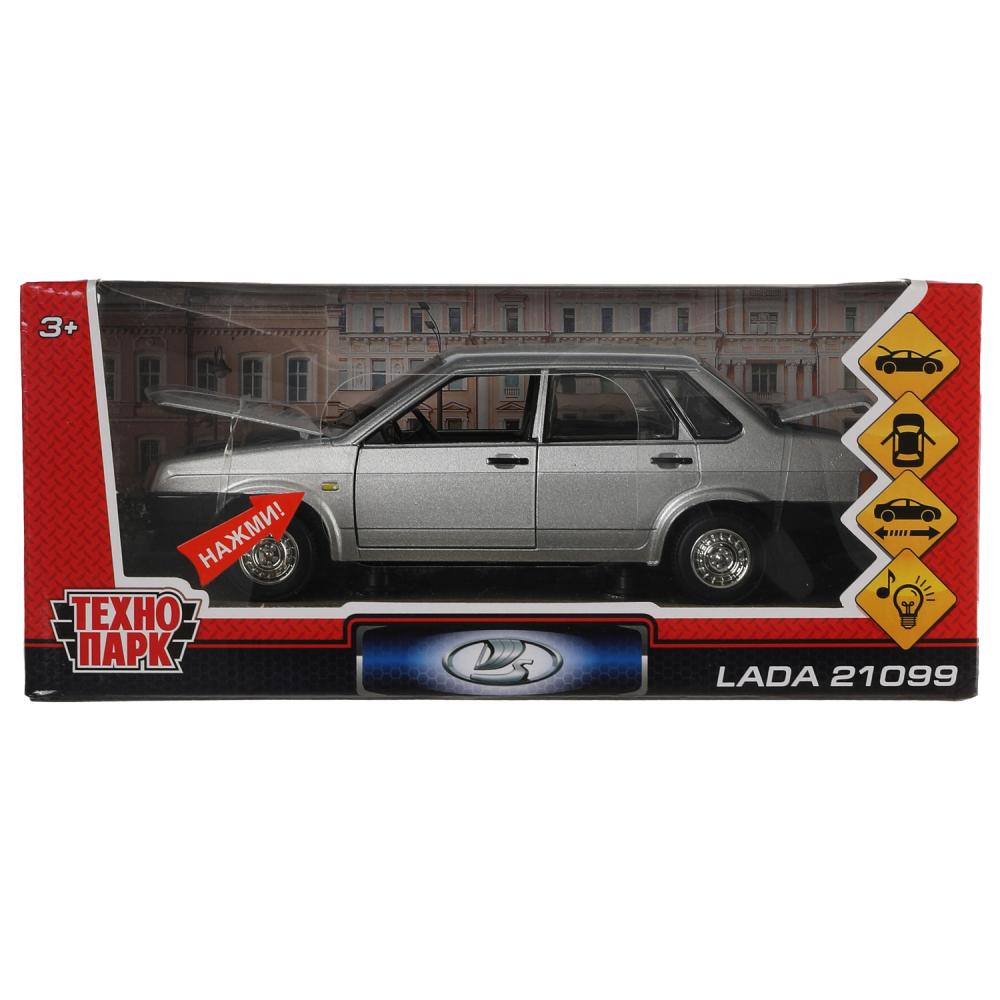 Машинка Технопарк Lada 21099 свет/звук 18,5 см VAZ-21099-S