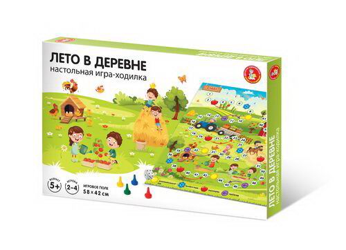 Настольная игра Десятое королевство ходилка Лето в деревне 04774ДК