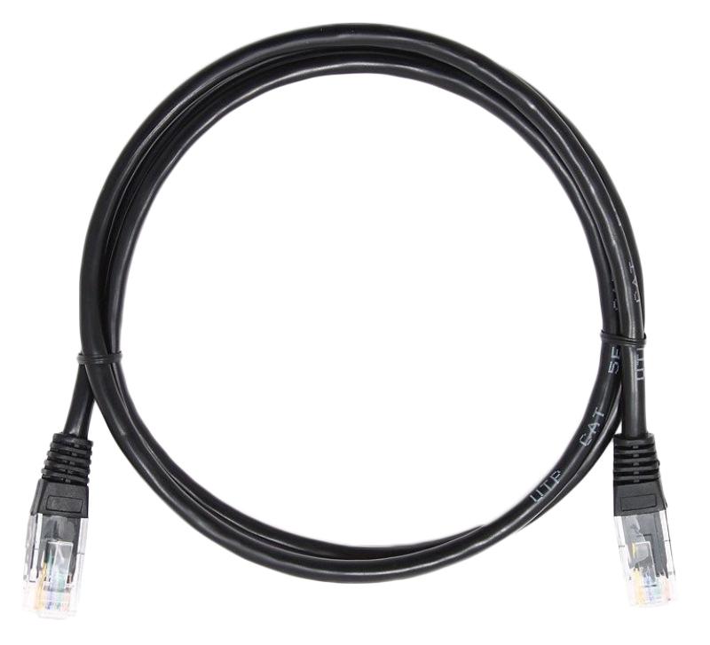 Патч-корд FTP Cablexpert кат.6, 1м, чёрный 1124814 PP6-1M/BK
