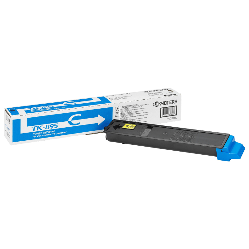 Тонер-картридж Kyocera TK-895C гол. для FS-C8020MFP/C8025 277212 1T02K0CNL0
