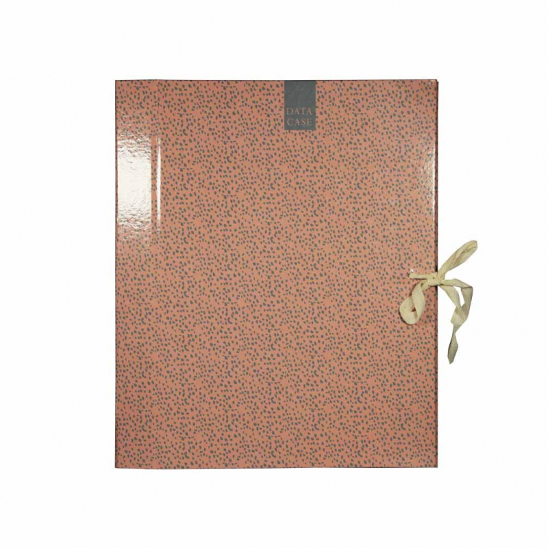Папка архивная ламинированная Fleur 30мм на 2-х завязках Attache 1411656