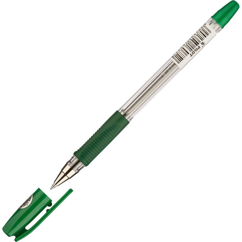 Ручка шариковая Pilot BPS-GP-F зеленая (толщина линии 0.22 мм) BPS-GP-F-G 77567