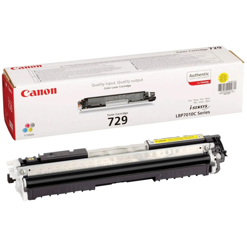 Тонер-картридж Canon Cartridge 729 (4367B002) жел. для LBP-7010C 279476