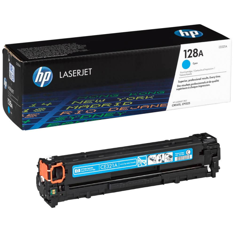 Картридж лазерный HP 128A CE321A гол. для CLJ CP1525/CM1415 186918
