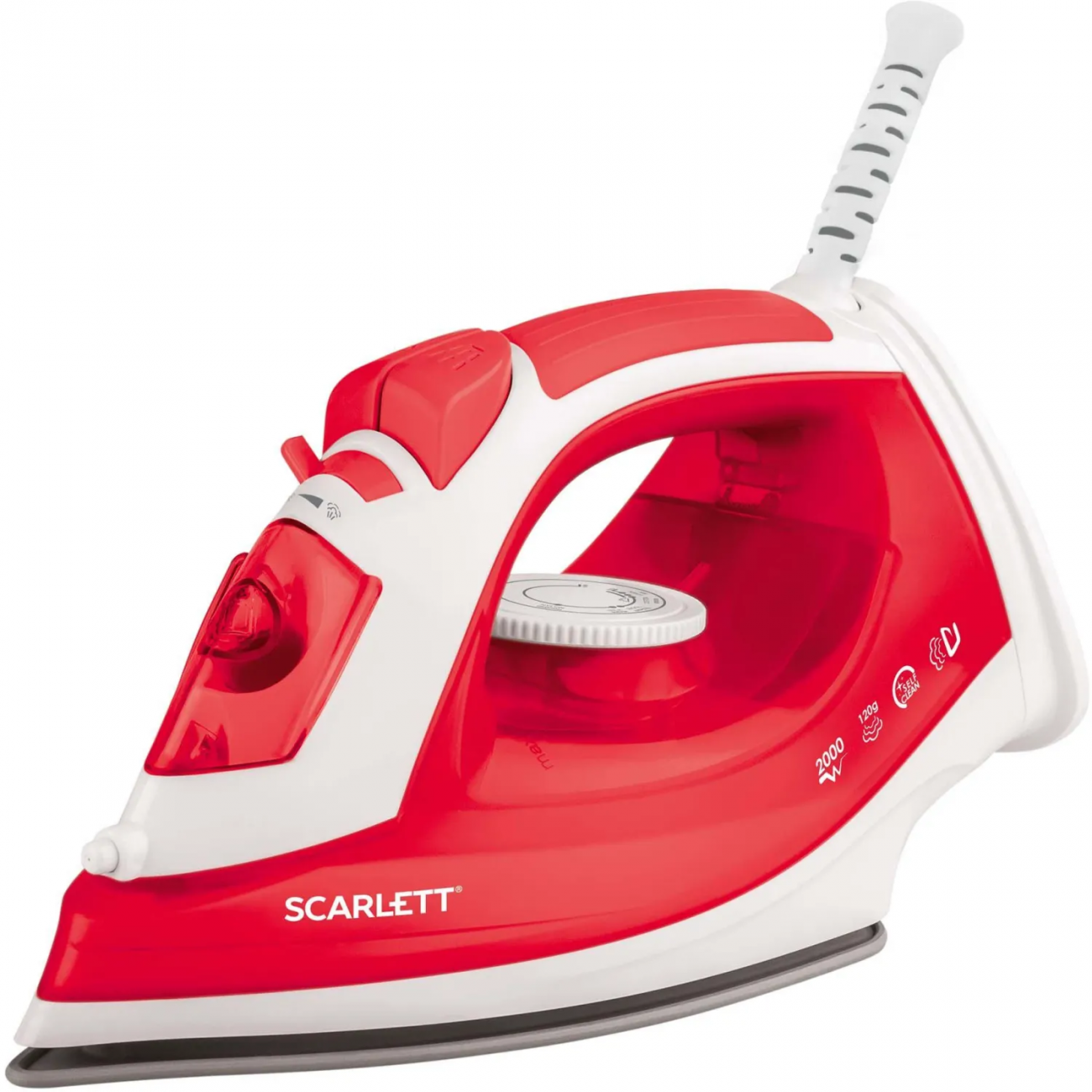 Утюг SCARLETT SC-SI30P15, 2000Вт, красный 1640498