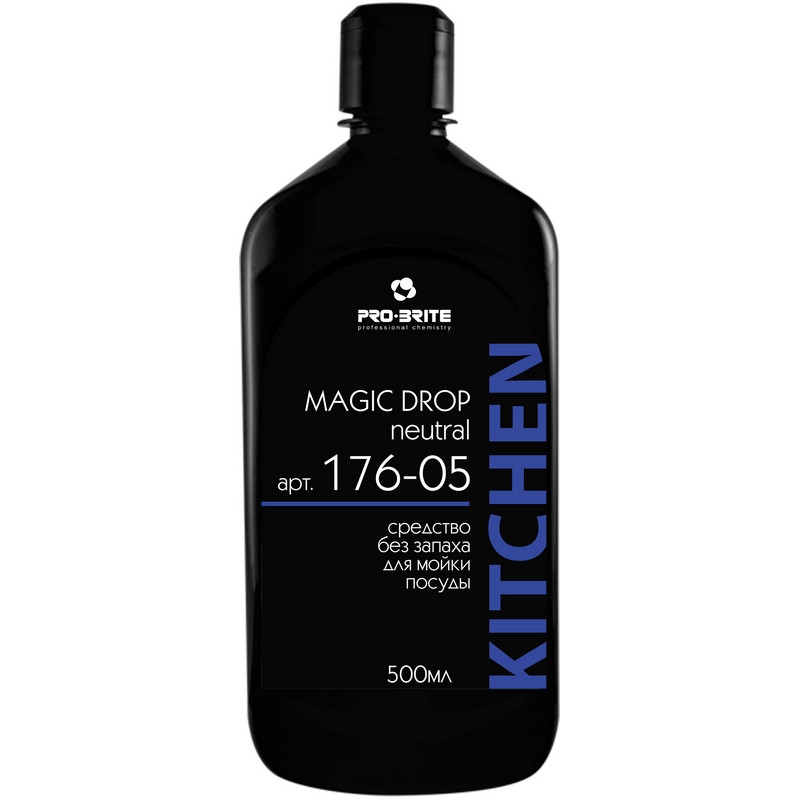 Профхим д/посуды д/ручного мытья Pro-Brite/Magic Drop Neutral,0,5л_СПб 821113 176-05