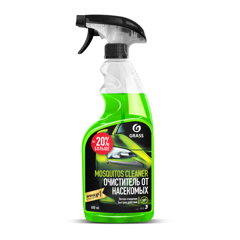 Профхим авто очиститель следов насекомых Grass/Mosquitos Cleaner, 0,6л_т/р 1561861 110372