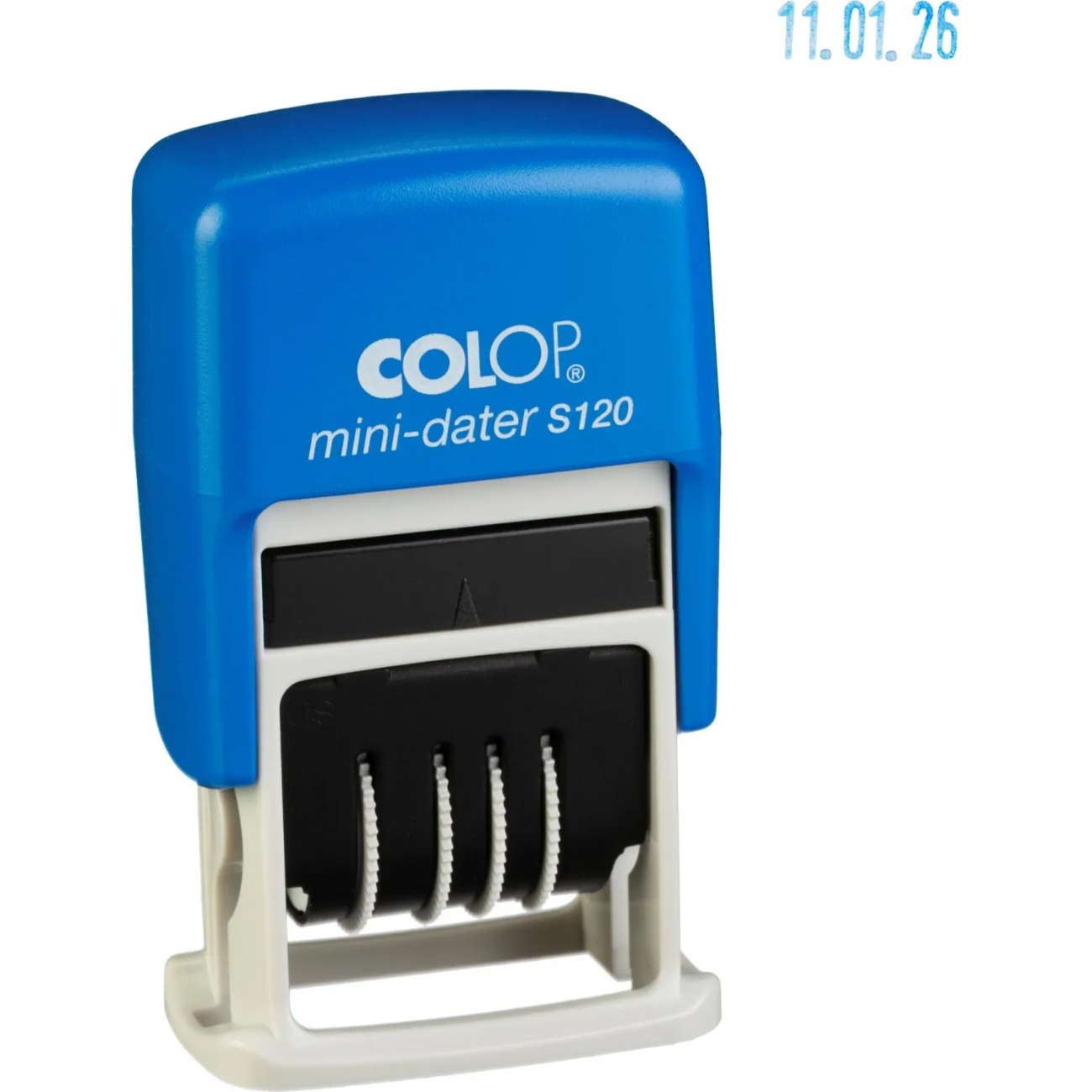 Датер автоматический Colop Мини S120/SD шрифт 3,8 мм с сокр.датой цифр 2321812