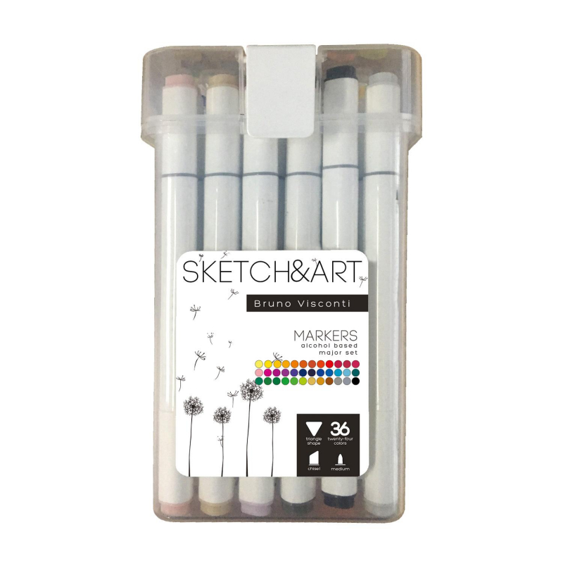 Набор маркеров SKETCH&ART БОЛЬШОЙ,36 цв.22-0078 1366364
