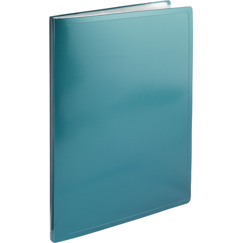 Папка файловая 40 файлов Attache Metallics А4, 800мкм, этикетка, зеленый 1688145