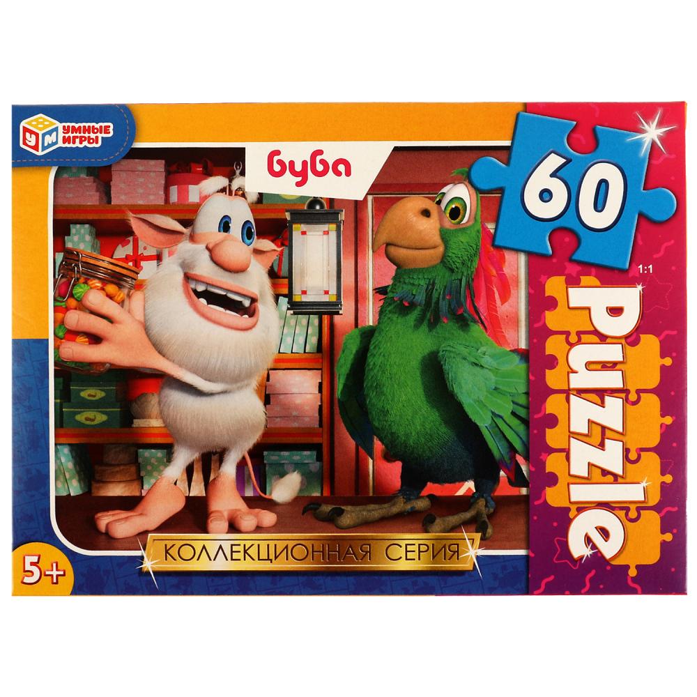 Пазлы 60 деталей Буба. Коллекционная серия Умные игры 4680107974693