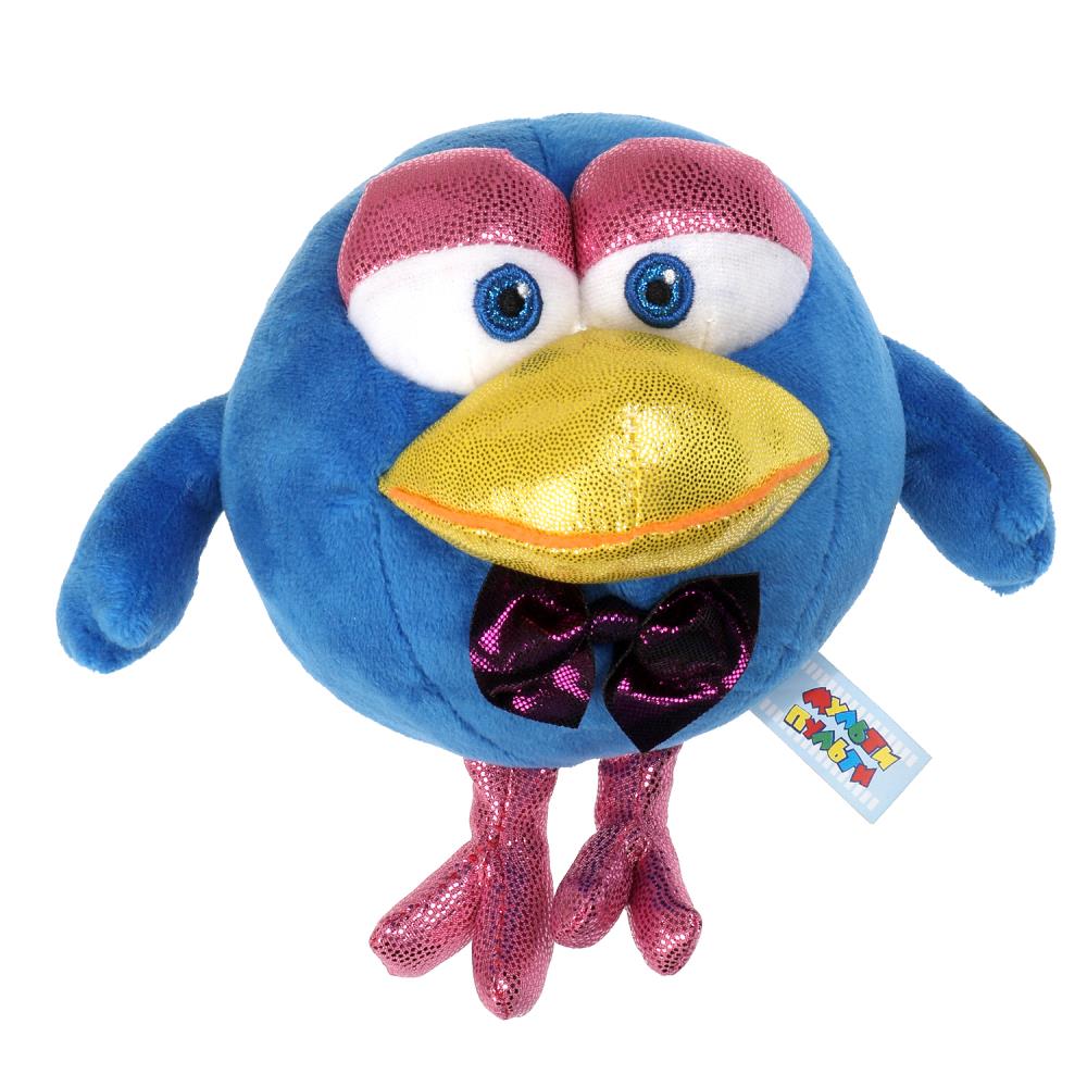 Игрушка мягкая Смешарики Кар-Карыч, 13 см. музыкальная Мульти-пульти A20312-10