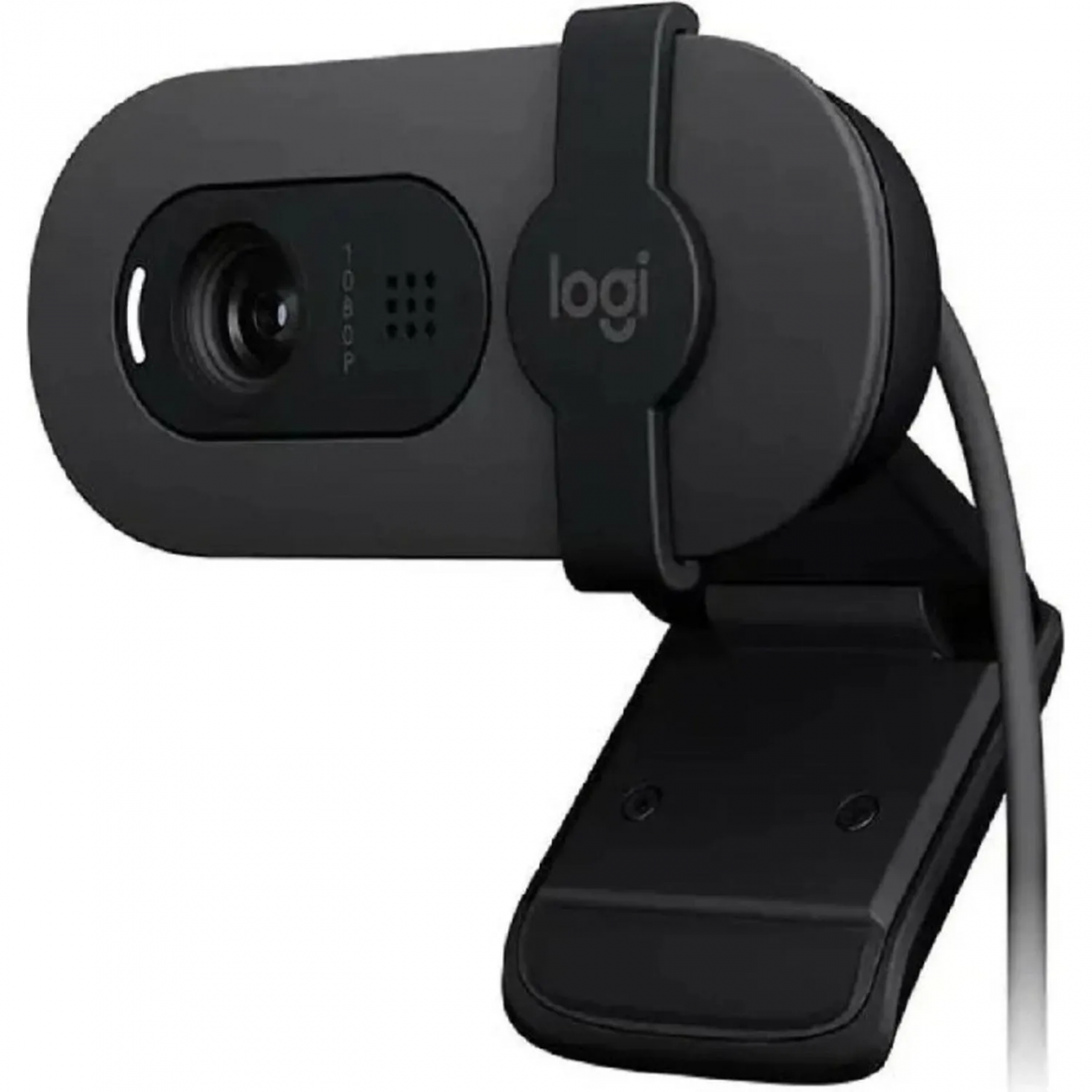 Веб-камера Logitech HD Brio 100 черн.2Mpix 1920x1080 USB-A,микр(960-001587) 2396592