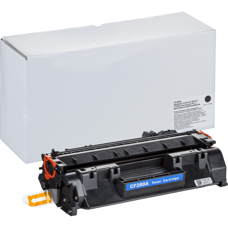 Картридж лазерный Retech CF280A чер. для HP LJ M401a/M401dn/M425dn/M425dw 1773236