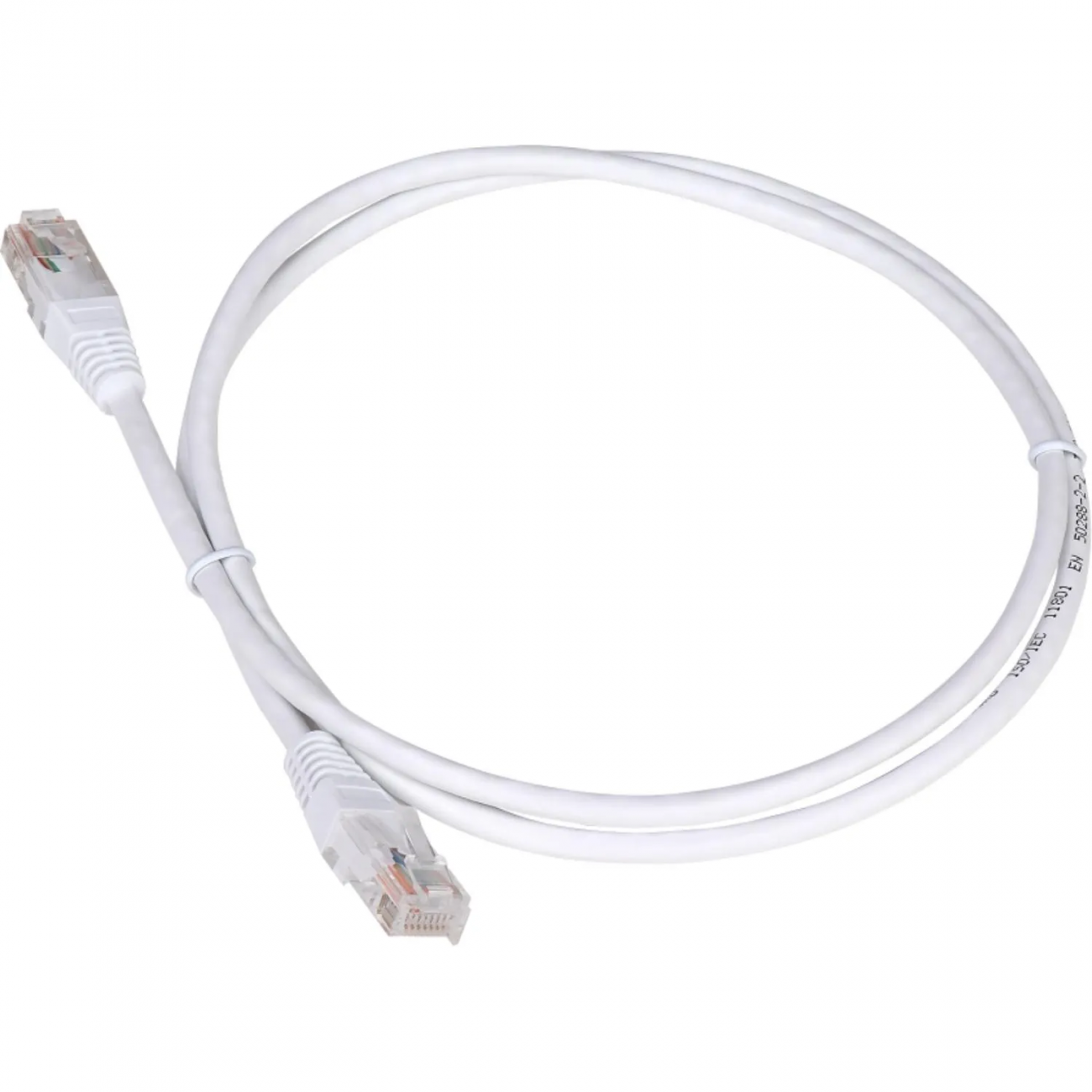 Патч-корд TWT TWT-45-45-0.3-WH UTP кат.5e, 0.3 м, белый 2239389