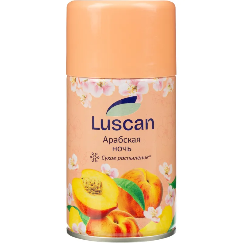 Баллон сменный для автоосвежителя Luscan 250мл Арабская ночь сух распыл 2108381