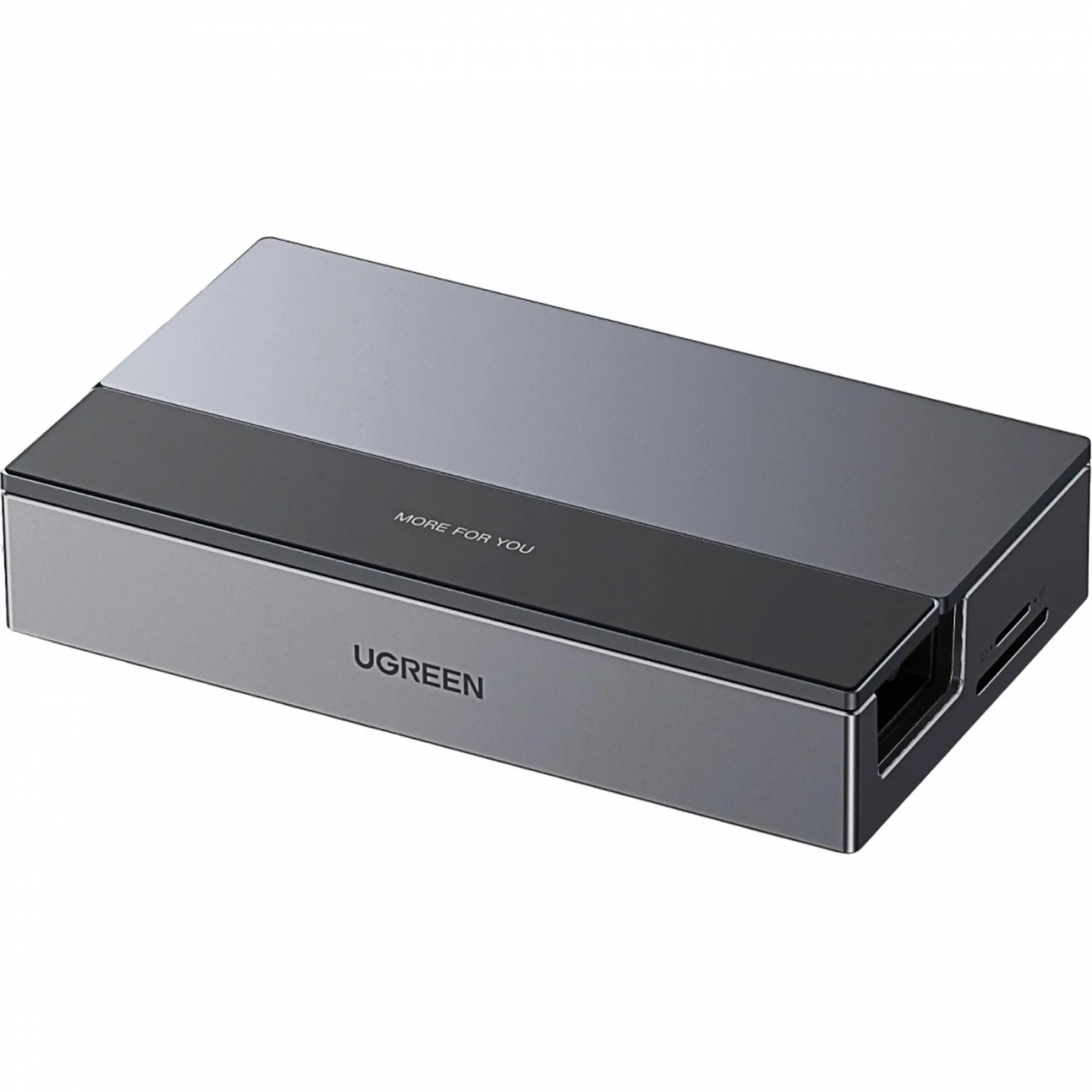 Разветвитель USB UGREEN CM800 (55733)Хаб 9в1 USB-C;A/DP/RJ45/SD/TF сер.косм 2421332 55733_