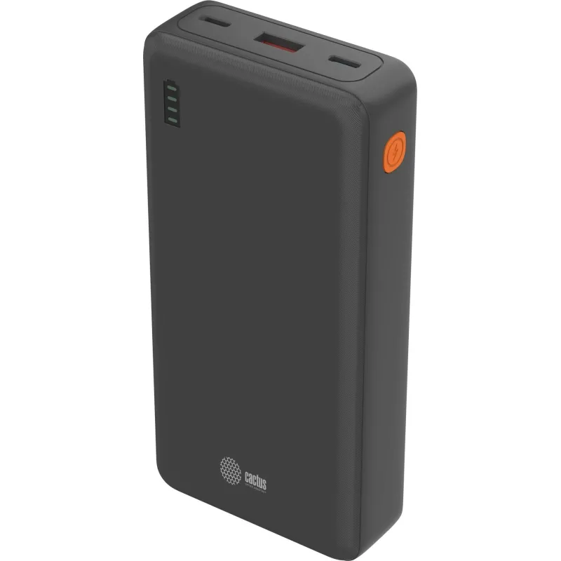 Внешний аккумулятор Cactus CS-PBFSDA-20000 20000mAh 4.5A USB-A/2xUSB-C черн 2205874