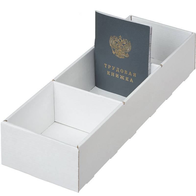 Картотека для трудовых книжек 340*100*65, картон Attache 446075