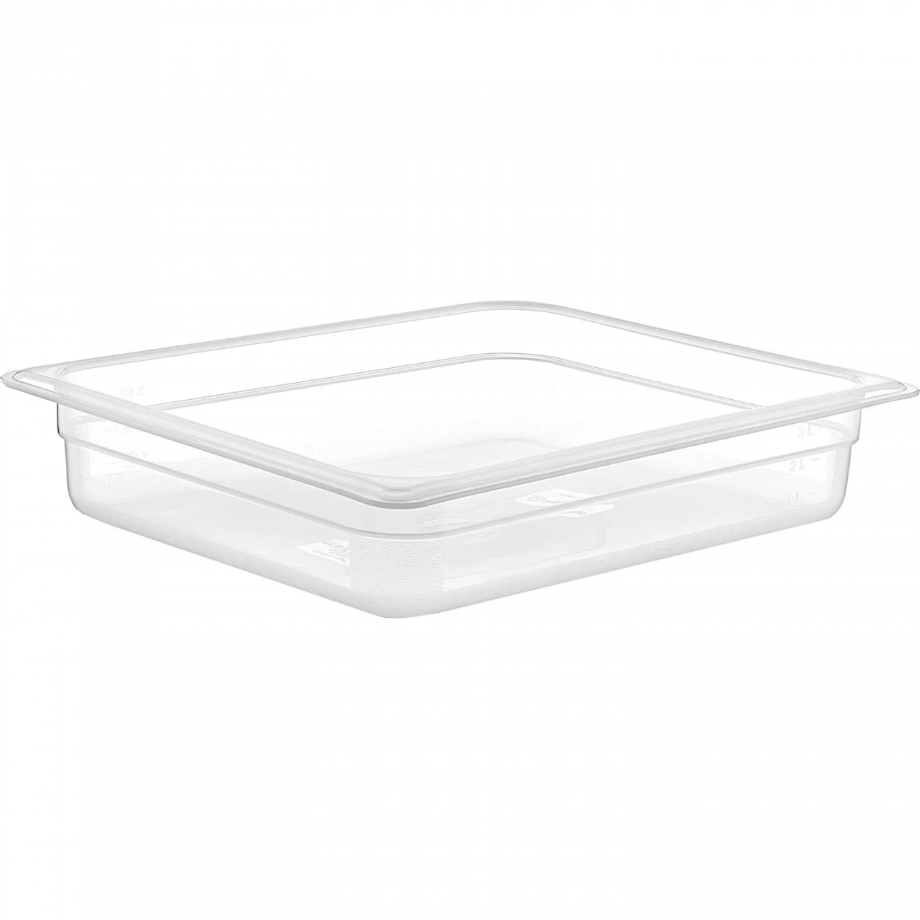 Гастроемкость 1/2 h= 65 мм. 3 л. п/п прозрачная GP, 76752 Gastroplast 2341625