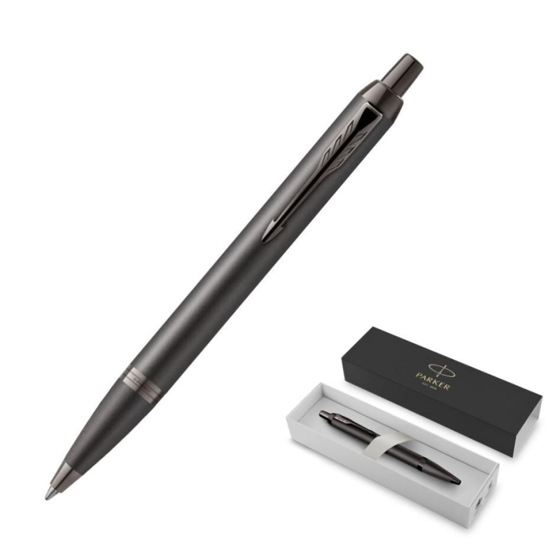Ручка шариковая Parker IM Professionals Monochrome Titanium син 1мм 2172961 1756723