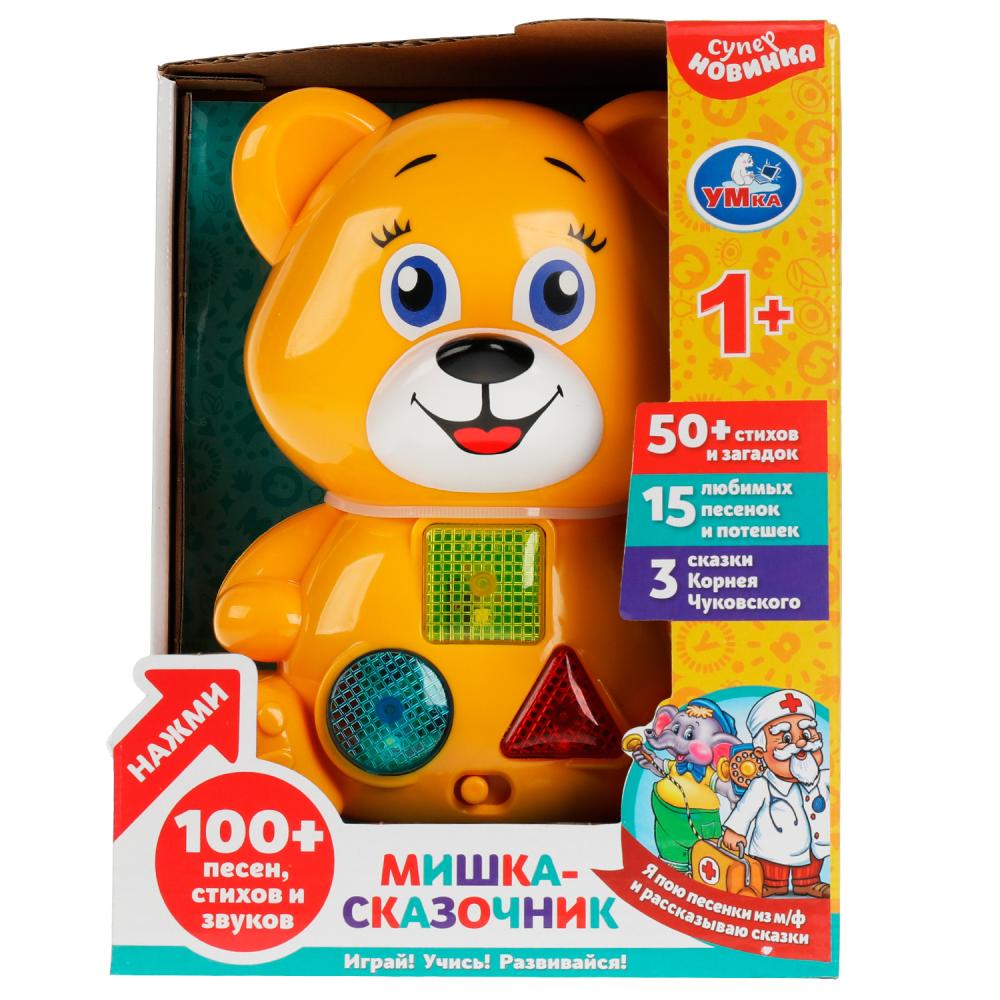 Сказочник-мишка, Чуковский К. 100+ песен, стихов и звуков УМка HT843-R