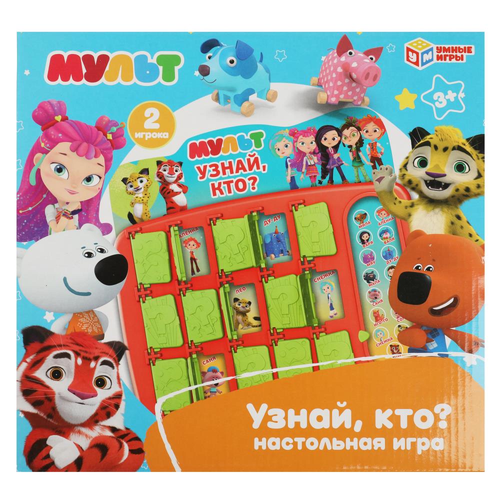 Игра настольная Мульт, узнай, кто? Умные игры ZY1236169-R